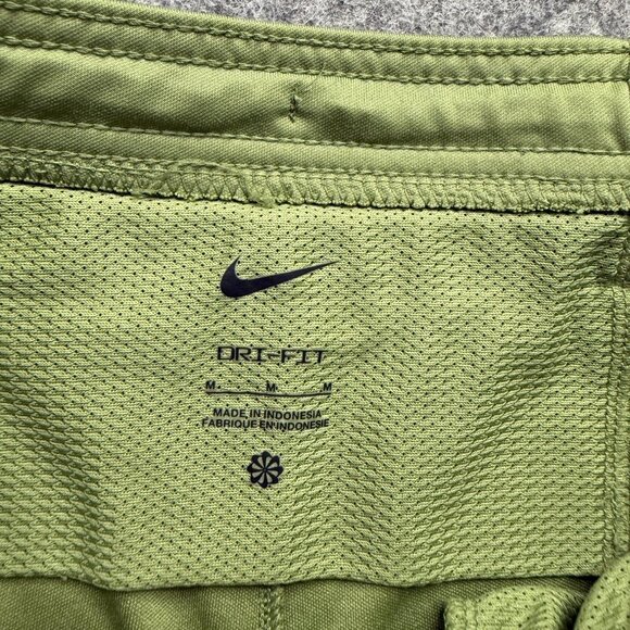 Nike Dri-FIT Challenger Woven Running Pants Men M Green 27" Ankle Zip Tapered - Picture 5 of 16